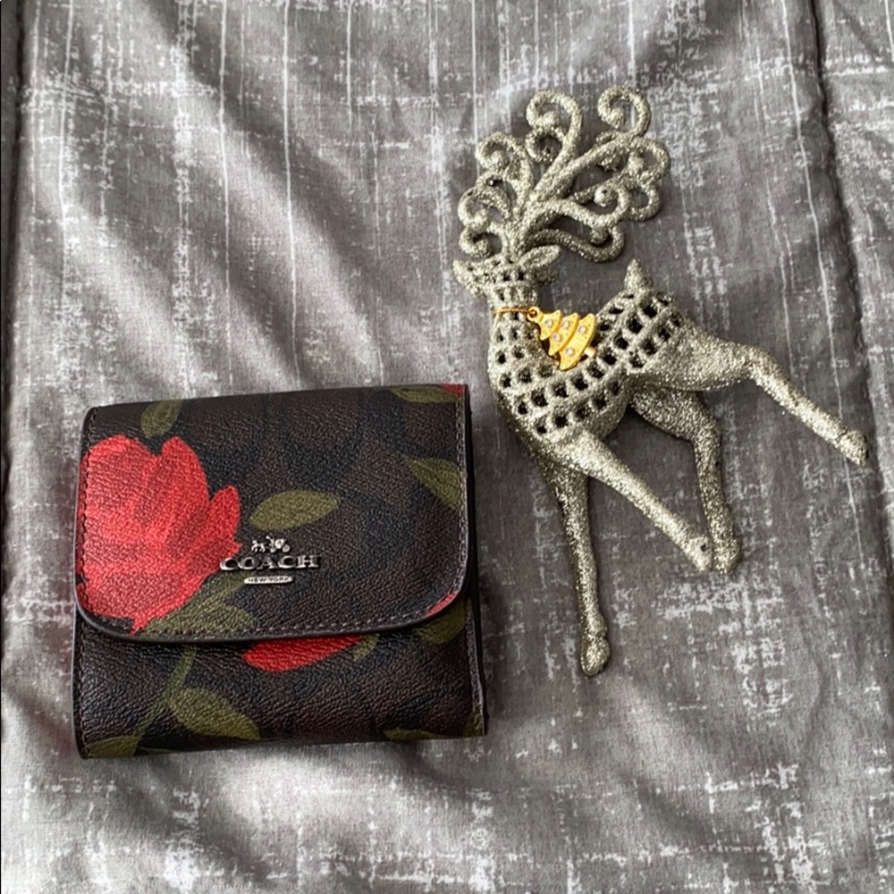 Coach Small Trifold Wallet